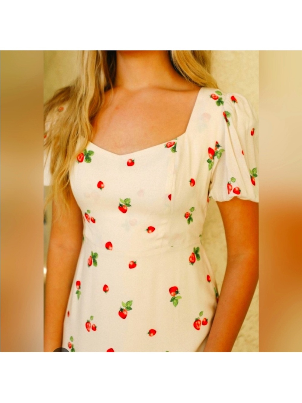 Jo West Junie Strawberry Dress